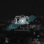 logo dla fotografa z aparatem